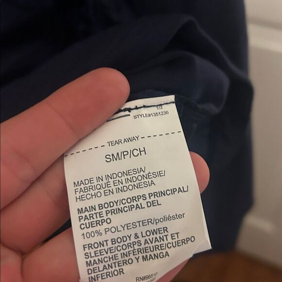 Under Armour Navy Hooded Jacket - Picture 8 of 8